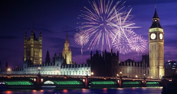 [3] Fireworks in London